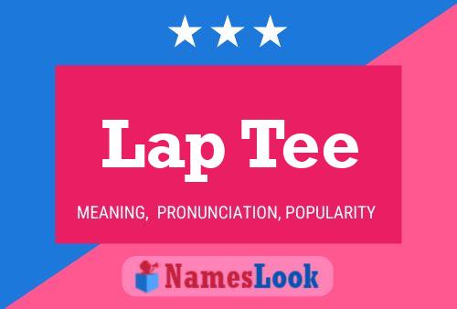 Lap Tee Name Poster