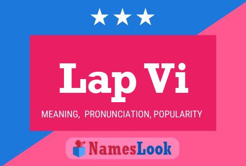 Lap Vi Name Poster