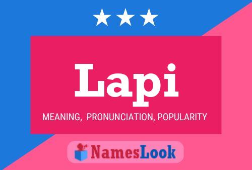 Lapi Name Poster