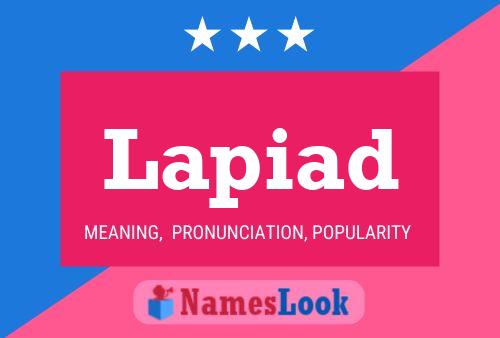 Lapiad Name Poster