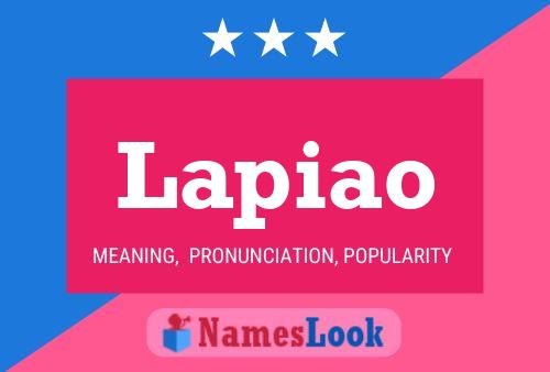 Lapiao Name Poster