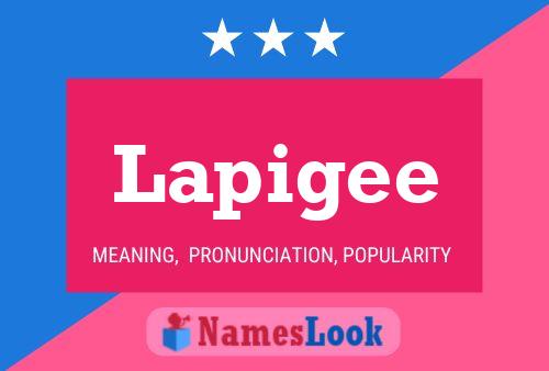 Lapigee Name Poster