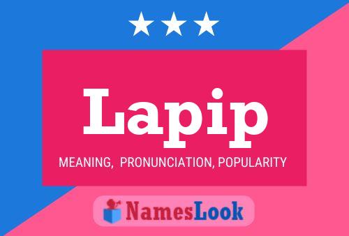 Lapip Name Poster