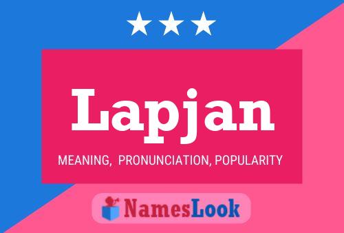 Lapjan Name Poster