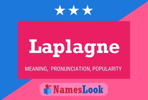 Laplagne Name Poster