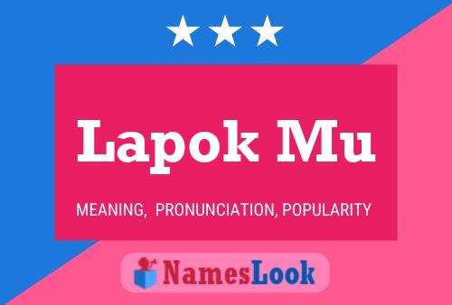 Lapok Mu Name Poster