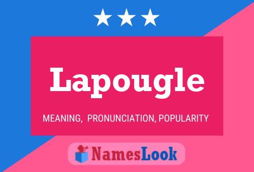 Lapougle Name Poster