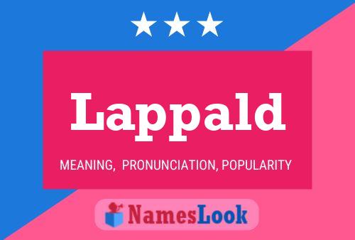 Lappald Name Poster