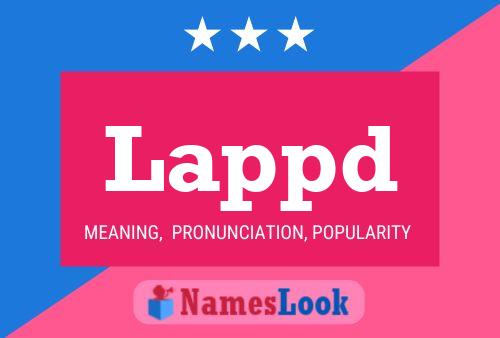 Lappd Name Poster