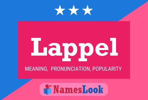 Lappel Name Poster