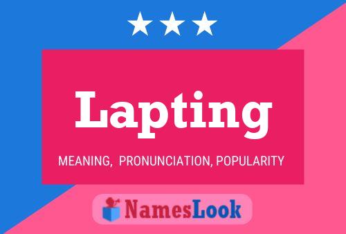 Lapting Name Poster