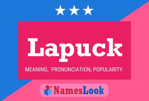 Lapuck Name Poster