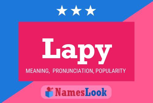 Lapy Name Poster