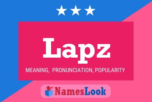 Lapz Name Poster