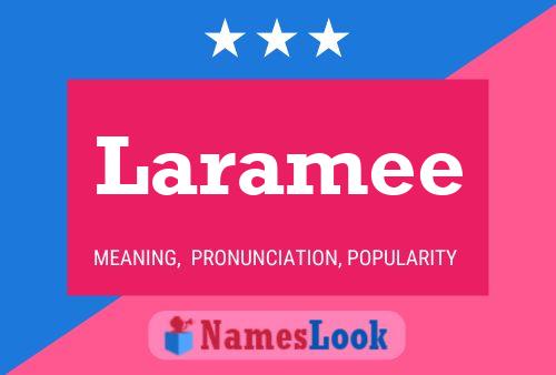 Laramee Name Poster