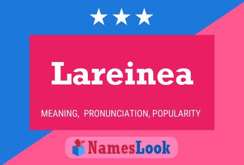 Lareinea Name Poster