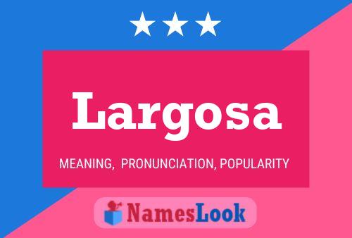 Largosa Name Poster