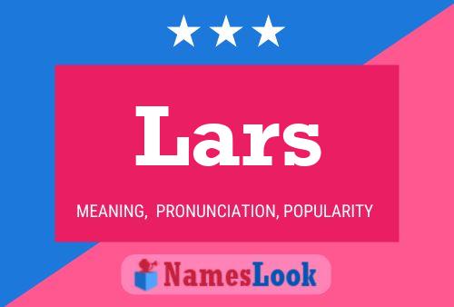 Lars Name Poster