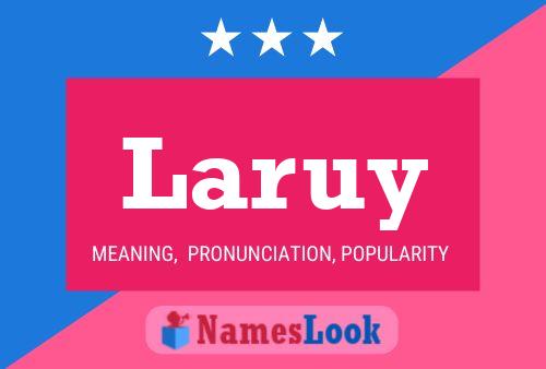 Laruy Name Poster