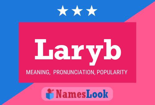 Laryb Name Poster