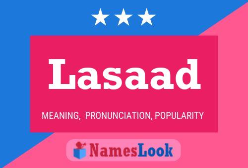 Lasaad Name Poster