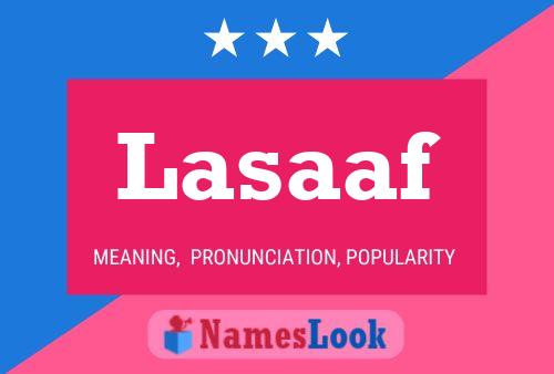 Lasaaf Name Poster