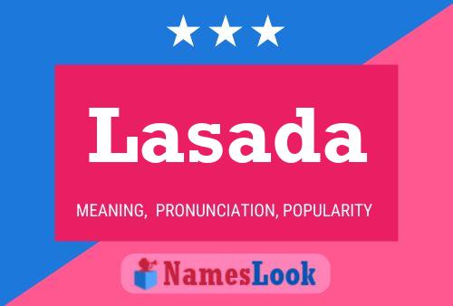 Lasada Name Poster