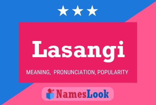 Lasangi Name Poster