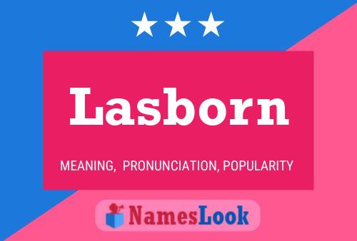 Lasborn Name Poster