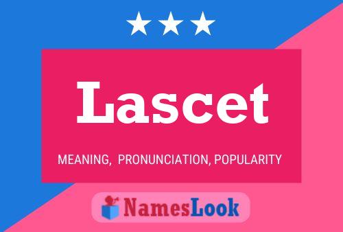 Lascet Name Poster