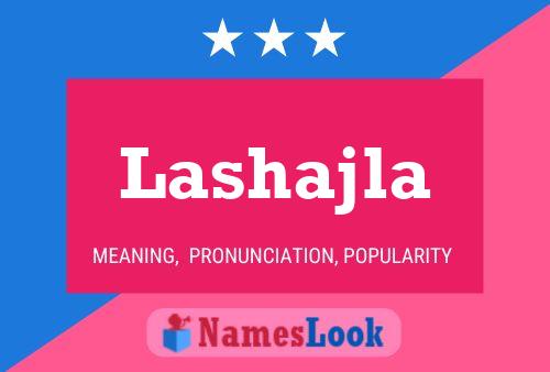 Lashajla Name Poster