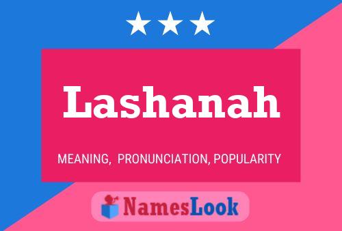 Lashanah Name Poster