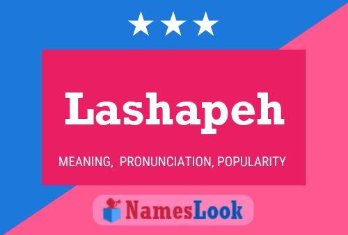 Lashapeh Name Poster