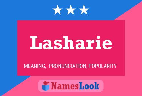 Lasharie Name Poster