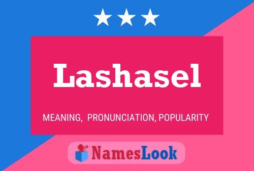 Lashasel Name Poster