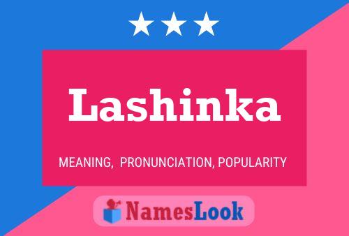 Lashinka Name Poster