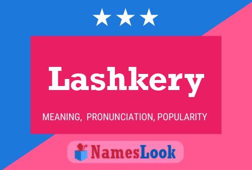 Lashkery Name Poster