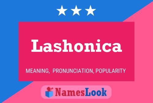 Lashonica Name Poster