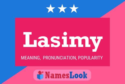 Lasimy Name Poster