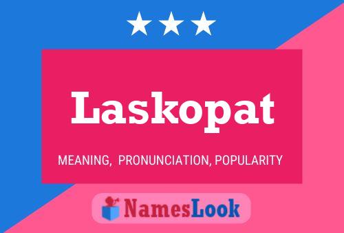 Laskopat Name Poster