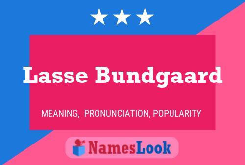 Lasse Bundgaard Name Poster