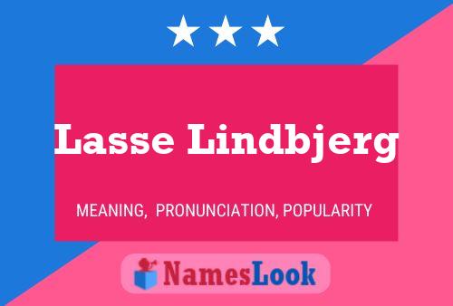 Lasse Lindbjerg Name Poster