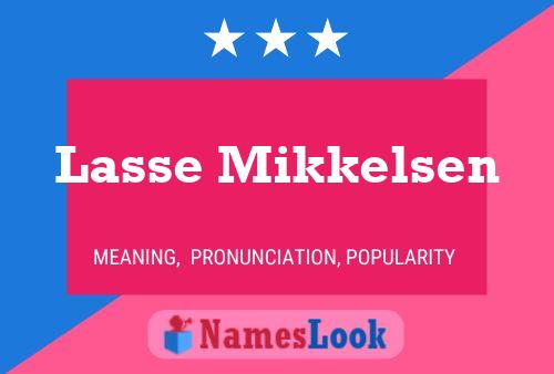 Lasse Mikkelsen Name Poster