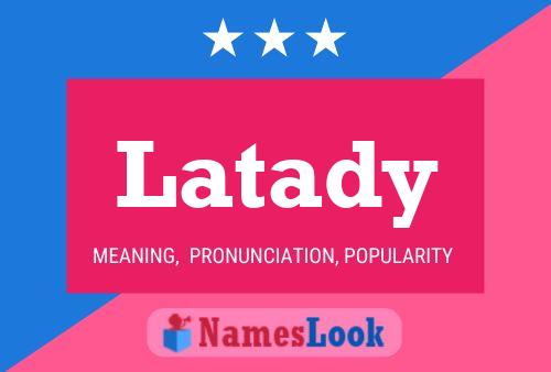 Latady Name Poster