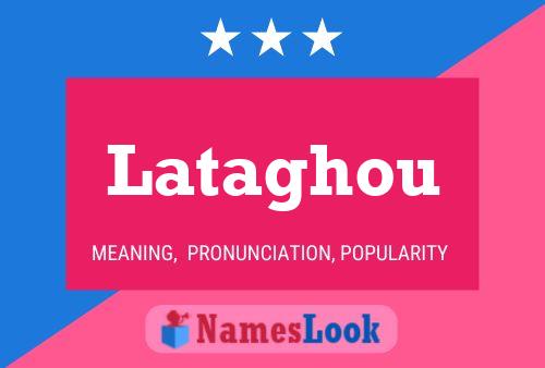 Lataghou Name Poster