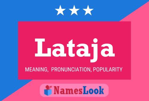 Lataja Name Poster