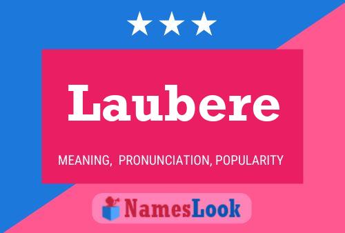 Laubere Name Poster