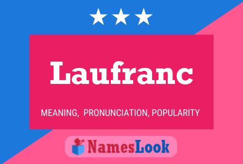 Laufranc Name Poster