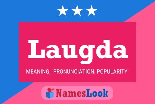 Laugda Name Poster