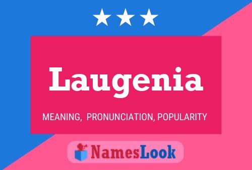 Laugenia Name Poster